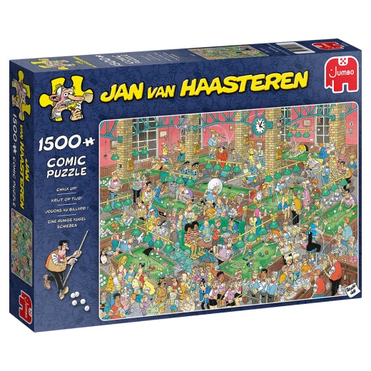 Jan Van Haasteren: Chalk Up! 1500 Brikker i gruppen  hos Spelexperten (22-20026)