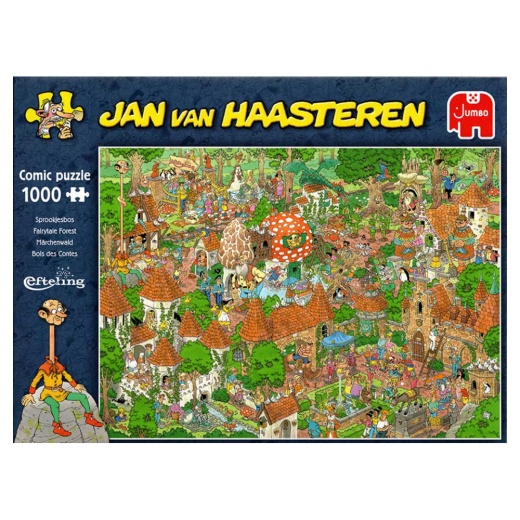Jan van Haasteren Fairytale Forest 1000 Brikker i gruppen PUSLESPIL / 1000 brikker hos Spelexperten (22-20045)