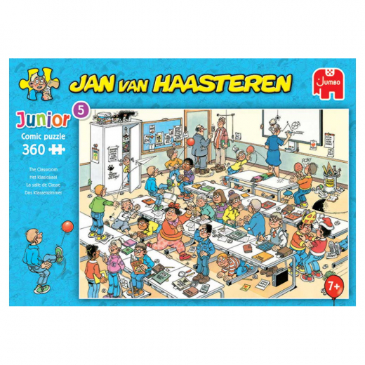 Jan van Haasteren The Class Room 360 Brikker i gruppen PUSLESPIL / < 625 brikker hos Spelexperten (22-20062)