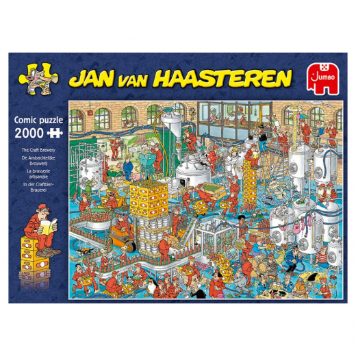 Jan Van Haasteren The Craft Brewery 2000 Brikker i gruppen PUSLESPIL / 2000 brikker > hos Spelexperten (22-20064)