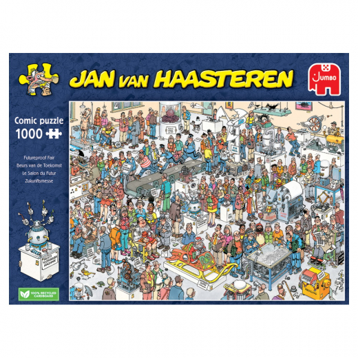Jan van Haasteren - Futureproof Fair 1000 Brikker i gruppen PUSLESPIL / 1000 brikker hos Spelexperten (22-20067)