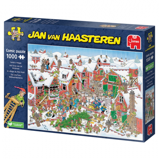 Jan van Haasteren Santa's Village 1000 Brikker i gruppen PUSLESPIL / Jan van Haasteren hos Spelexperten (22-20075)