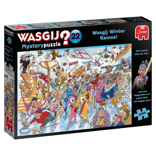 Wasgij? Mystery #22 - Wasgij Winter Games! 1000 Brikker i gruppen PUSLESPIL / Wasgij hos Spelexperten (22-25012)