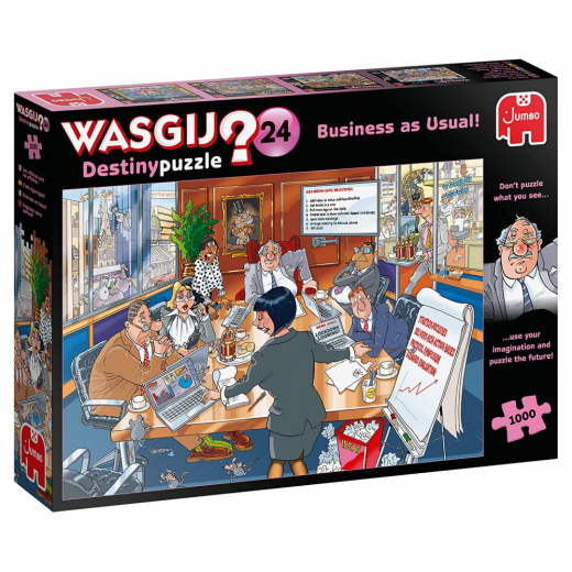 Wasgij? Destiny #24 - Business as Usual! 1000 Brikker i gruppen PUSLESPIL / Wasgij hos Spelexperten (22-25013)