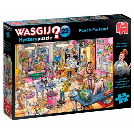 Wasgij? Mystery #23 Pooch Parlour! 1000 Brikker i gruppen PUSLESPIL / Wasgij hos Spelexperten (22-25018)