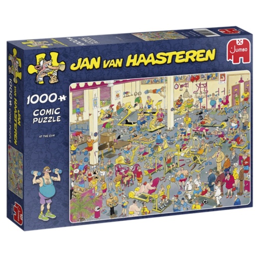 Jan van Haasteren - At the Gym 1000 brikker i gruppen  hos Spelexperten (22-81453K)