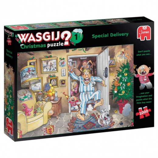 Wasgij? Christmas #1 - Special Delivery 1000 Brikker i gruppen  hos Spelexperten (22-81907)