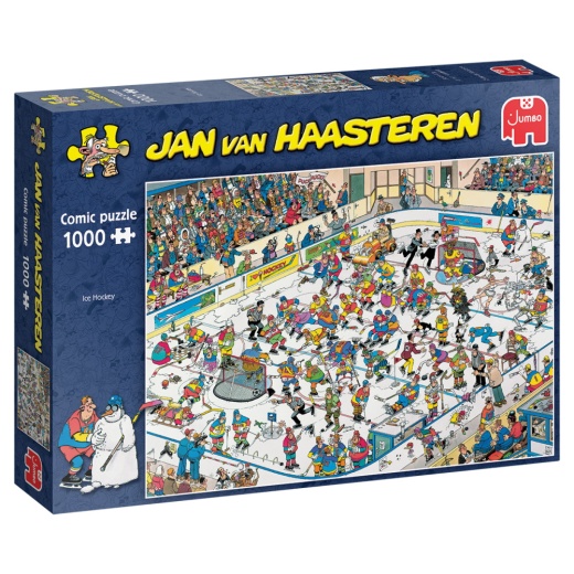 Jan van Haasteren Ice Hockey 1000 brikker i gruppen  hos Spelexperten (22-81916)