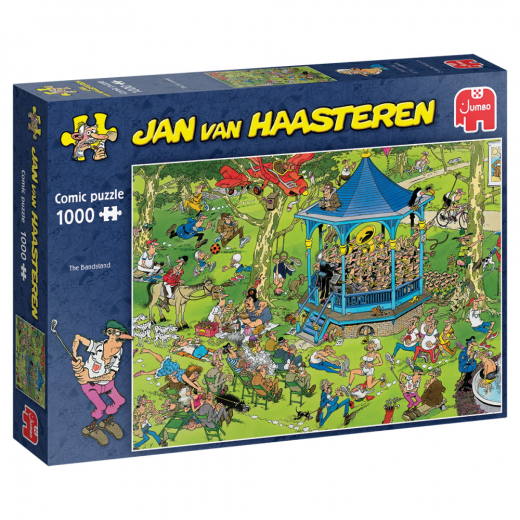 Jan van Haasteren The Bandstand 1000 brikker i gruppen PUSLESPIL / 1000 brikker hos Spelexperten (22-82035)
