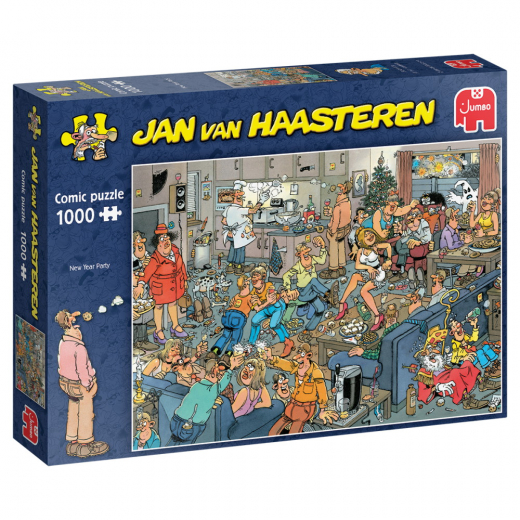 Jan van Haasteren New Year Party 1000 Brikker i gruppen  hos Spelexperten (22-82039)