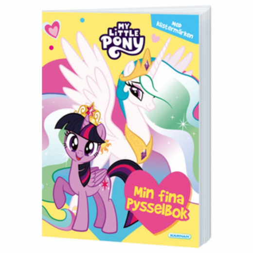 My Little Pony Pysselbog 24 sider i gruppen LEGETØJ / Skab & mal / Skriv og Tegn / Puslespil bøger hos Spelexperten (224368)