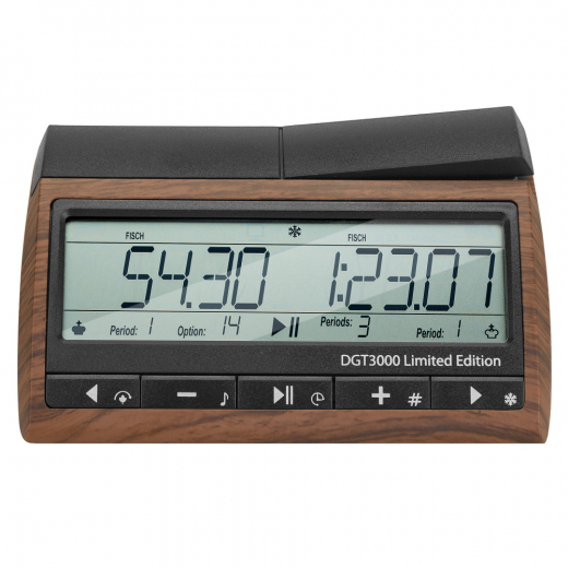 DGT3000 FIDE Championship Clock - Limited Edition Skakur i gruppen SELSKABSSPIL / Skak hos Spelexperten (23011)