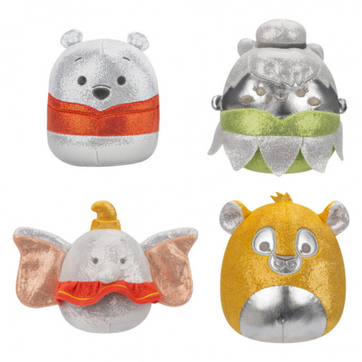 Squishmallows Disney 100 - 13 cm 4-pack i gruppen LEGETØJ / Tøjdyr / Squishmallows hos Spelexperten (230233)