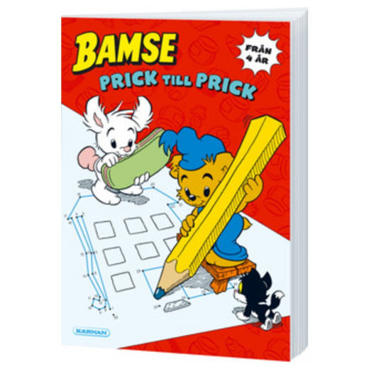 Bamse Aktivitetsbog Punkt til punkt i gruppen LEGETØJ / Skab & mal / Skriv og Tegn / Puslespil bøger hos Spelexperten (232325)