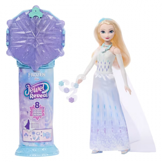 Disney Frozen Fashion Doll Reveal Elsa i gruppen LEGETØJ / Figurer og legesæt / Disney hos Spelexperten (237-2601)