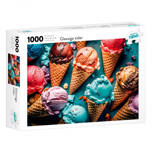 Tildas: Flødeis Tider 1000 Brikker i gruppen PUSLESPIL / 1000 brikker hos Spelexperten (24-251019)