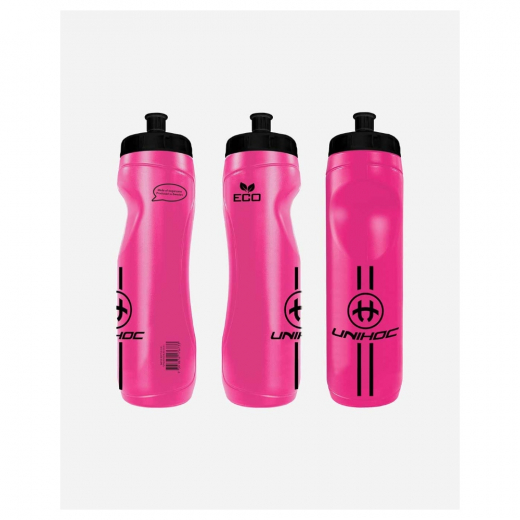 Unihoc Drikkedunk Pink 0.9 L i gruppen UDENDØRSSPIL / Floorball / Målbur og tilbehør / Vandflasker hos Spelexperten (24239)