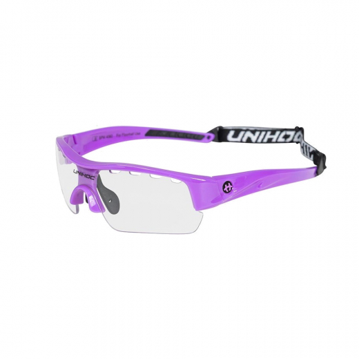 Unihoc - Eyewear Victory Junior Purple i gruppen UDENDØRSSPIL / Floorball / Sikkerhedsbriller hos Spelexperten (24479)