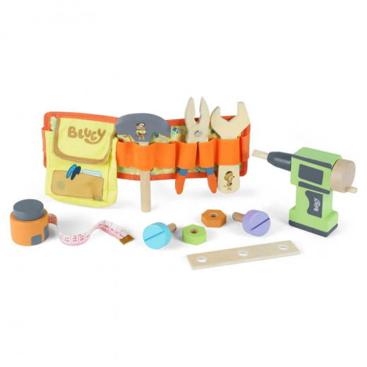 Bluey Tradies Belt i gruppen LEGETØJ / Rollespil / Legetøjsværktøj hos Spelexperten (249-12345)
