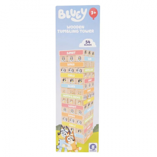 Bluey Tumbling Tower i gruppen SELSKABSSPIL / Børnespil hos Spelexperten (249-2711)