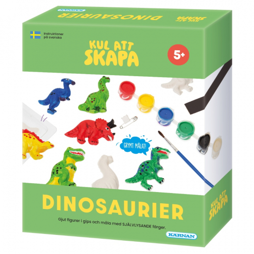 Kul Att Skapa - Gipsdinosaurier i gruppen Nyheder hos Spelexperten (250694)