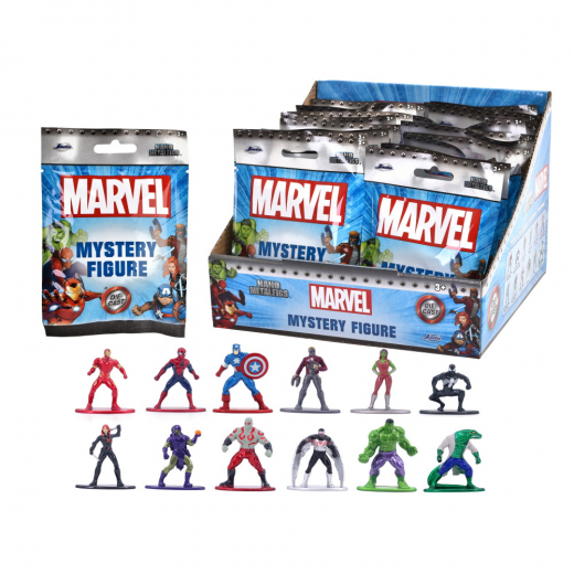 Marvel Single Blind Pack Nanofigs i gruppen LEGETØJ / Figurer og legesæt hos Spelexperten (253221016)