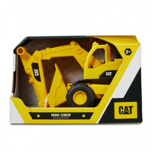 CAT Mini Crew Excavator 18 cm i gruppen LEGETØJ / Legetøjskøretøjer hos Spelexperten (261-82015)