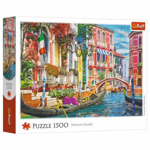 Trefl Puslespil: Summer in Venice 1500 Brikker i gruppen PUSLESPIL / Trefl hos Spelexperten (26220)