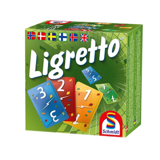 Ligretto, Grøn i gruppen SELSKABSSPIL / Kortspil hos Spelexperten (2686)