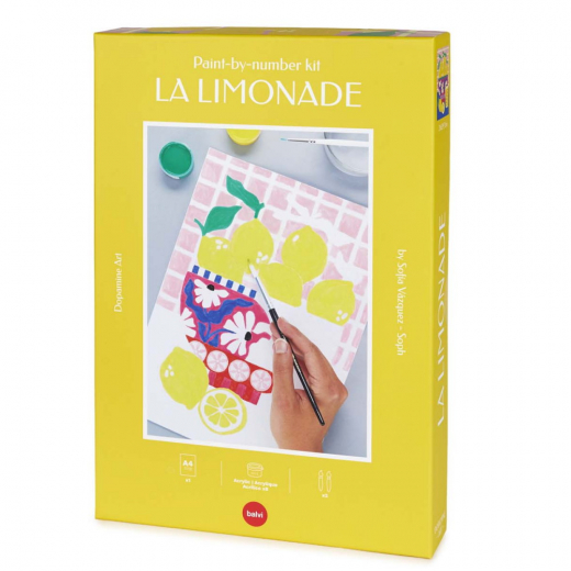 Malerkit Paint-by-number - La Limonade i gruppen LEGETØJ / Skab & mal hos Spelexperten (28194)