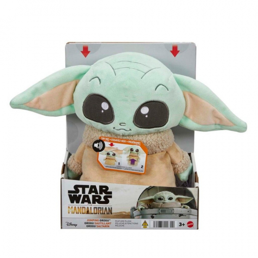 Star Wars - Jumping Grogu Plush i gruppen LEGETØJ / Tøjdyr hos Spelexperten (285-2402)