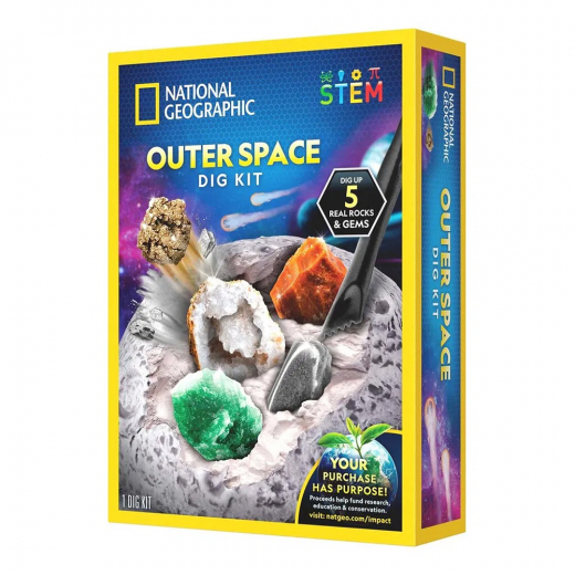 National Geographic Space-Themed Dig Kit i gruppen LEGETØJ / Opfind & eksperiment hos Spelexperten (29-2455)