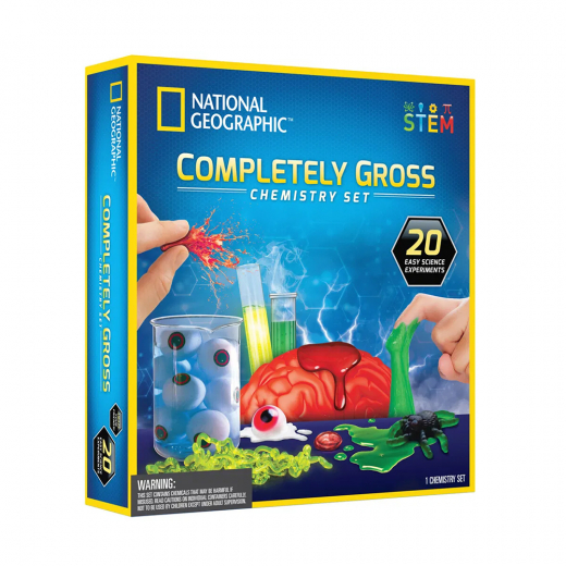 National Geographic Completely Gross Chemistry Set i gruppen LEGETØJ / Opfind & eksperiment hos Spelexperten (29-2456)