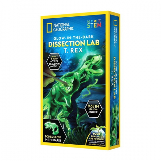 National Geographic Glow in the Dark T.Rex i gruppen LEGETØJ / Opfind & eksperiment hos Spelexperten (29-2462)