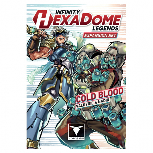 Infinity: HexaDome Legends - Cold Blood (Exp.) i gruppen SELSKABSSPIL / Udvidelser hos Spelexperten (2IHL02)