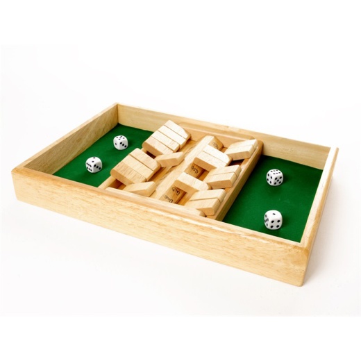 Shut The Box 9er Double i gruppen SELSKABSSPIL / Klassiske hos Spelexperten (300410)