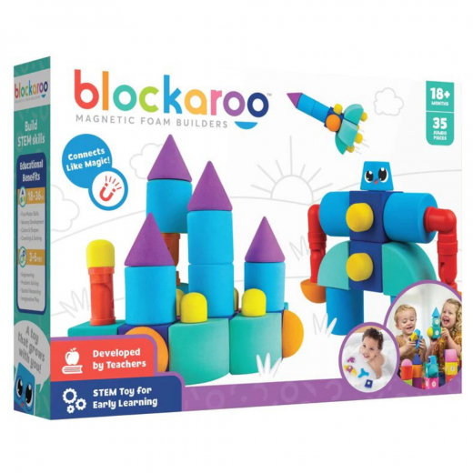 Blockaroo Castle 35 dele i gruppen LEGETØJ / Byggeklodser hos Spelexperten (301005)