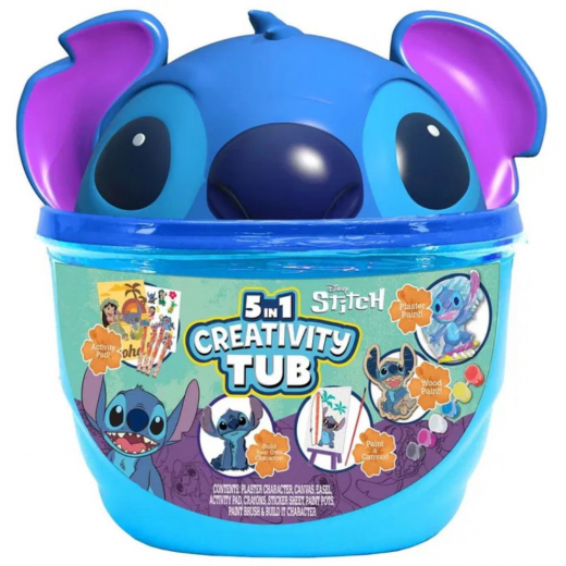 Disney Stitch 5-In1 Creativity Tub i gruppen LEGETØJ / Skab & mal hos Spelexperten (302-10209)