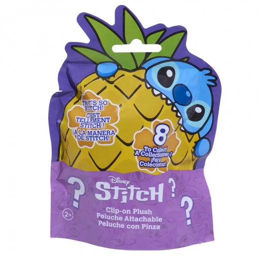 Disney Stitch Clip-on Plush 9 cm i gruppen LEGETØJ / Tøjdyr hos Spelexperten (302-11367)