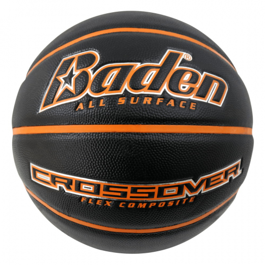 Baden Crossover Basketball Black/Orange sz 7 i gruppen UDENDØRSSPIL / Basketball hos Spelexperten (303000507)