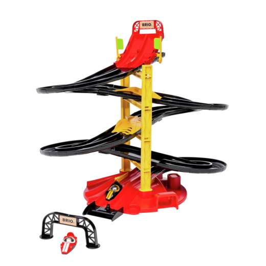 Brio Roll Racing Tower i gruppen LEGETØJ / Legetøjskøretøjer hos Spelexperten (30550)