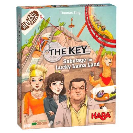 The Key - Sabotage på Lucky Llama Land i gruppen SELSKABSSPIL / Familiespil hos Spelexperten (305855)