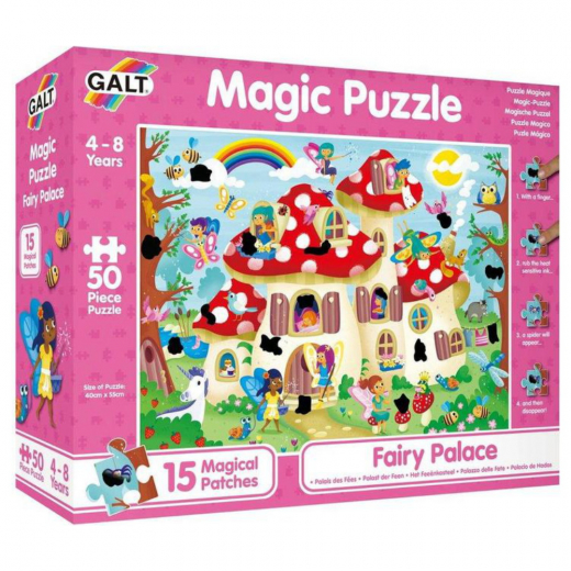 Magic Puzzle - Fairy Palace 50 Brikker i gruppen PUSLESPIL / Puslespil til børn hos Spelexperten (31000145)