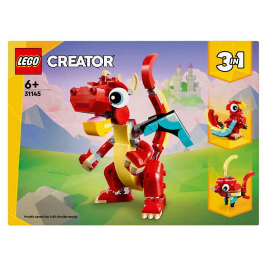 LEGO Creator - Rød drage i gruppen LEGETØJ / LEGO / LEGO Creator hos Spelexperten (31145)