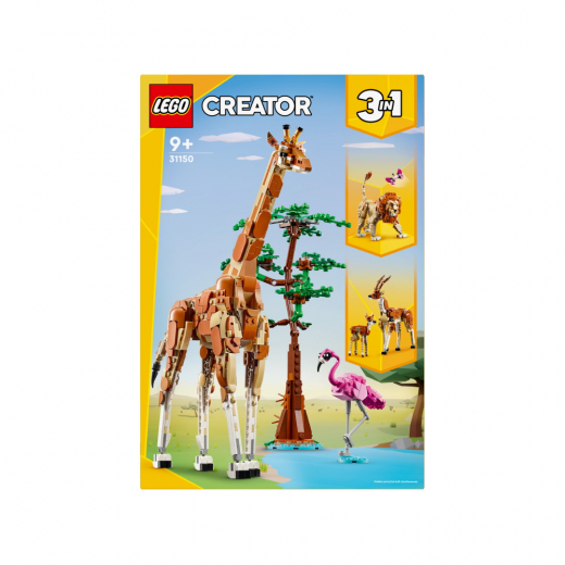 LEGO Creator -  Vilde safaridyr i gruppen LEGETØJ / LEGO / LEGO Creator hos Spelexperten (31150)