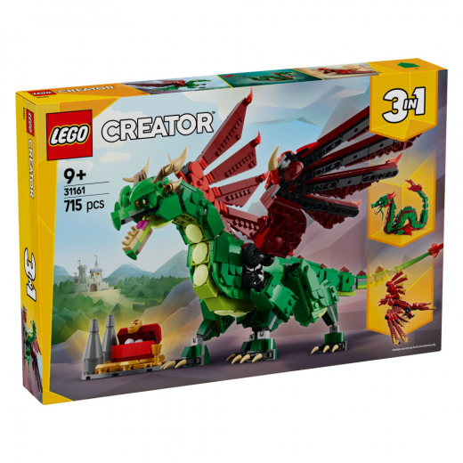 LEGO Creator - Middelalder-drage i gruppen LEGETØJ / LEGO / LEGO Creator hos Spelexperten (31161)