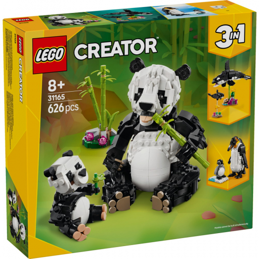 LEGO Creator - Vilde dyr: Pandafamilie i gruppen LEGETØJ / LEGO / LEGO Creator hos Spelexperten (31165)