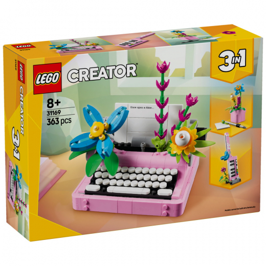 LEGO Creator - Skrivemaskine med blomster i gruppen LEGETØJ / LEGO / LEGO Creator hos Spelexperten (31169)