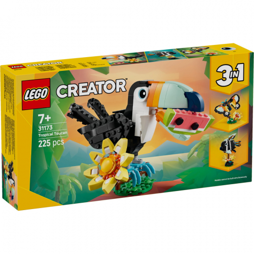 LEGO Creator - Vilde dyr: Tropisk tukan i gruppen LEGETØJ / LEGO / LEGO Creator hos Spelexperten (31173)