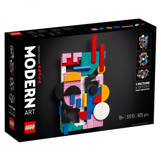 LEGO Art - Moderne kunst i gruppen LEGETØJ / LEGO / LEGO Art hos Spelexperten (31210)
